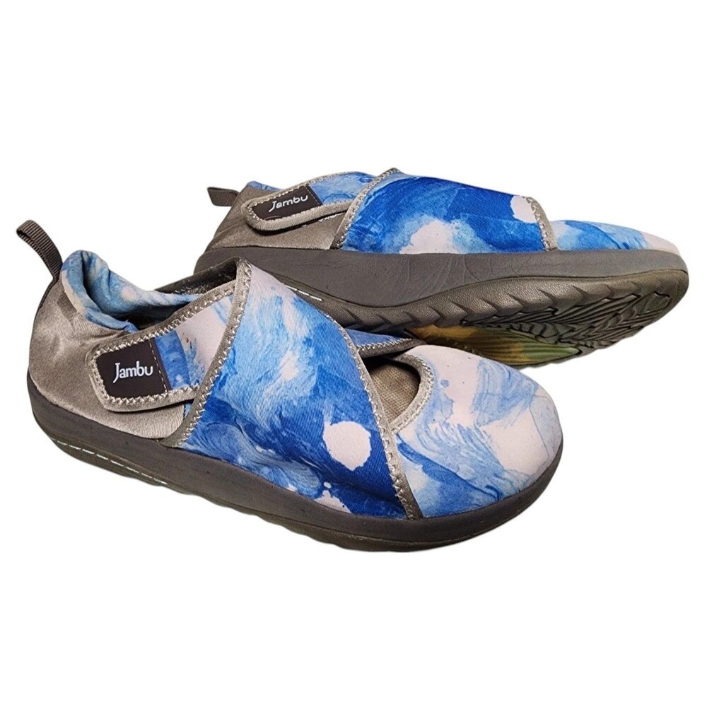 Jambu Millie Vegan Womens Comfort Rocker Bottom Stretchable Shoe Size 7.5